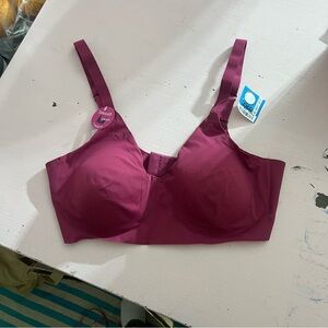 Bali Bra Comfort Revolution Easy Lite Underwire Invisible Support Large Fuschia